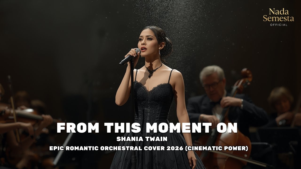 Shania Twain – From This Moment On | Epic Romantic Orchestral Cover 2026 (Cinematic Power)