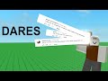 SLAP BATTLES DARES [100 Subiber Special]