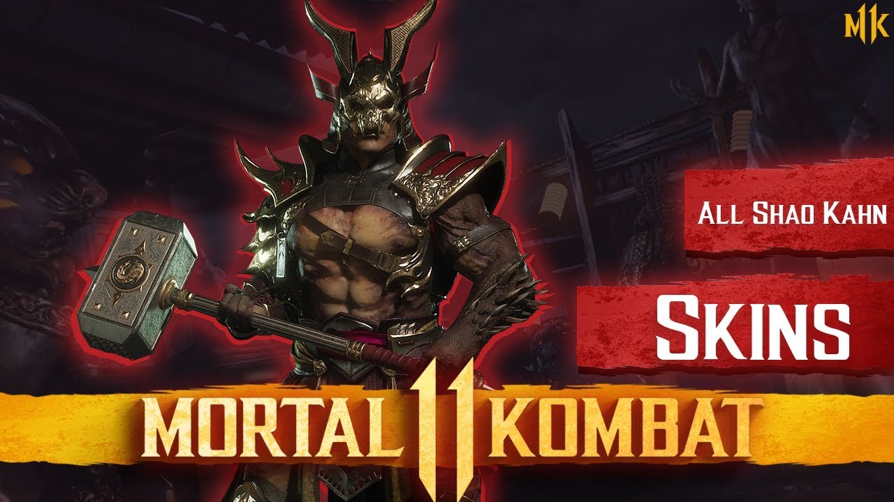 Todos os Elmos do Shao Kahn • Mortal Kombat 11 #mortalkombat #ShaoKahn