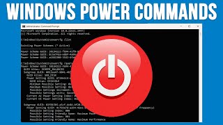 Master Windows Power Management: Shutdown, Logoff, and PowerCfg Commands