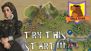 Everyone Should Try This Start – What A Map! Deity France #1 (Frontier Pass Civ 6)