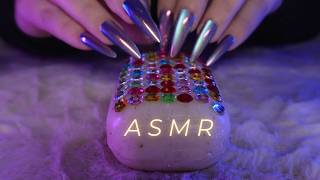 ASMR 1 HOUR Rhinestone SOAP Scratching & Tapping For Sleep (No Talking)