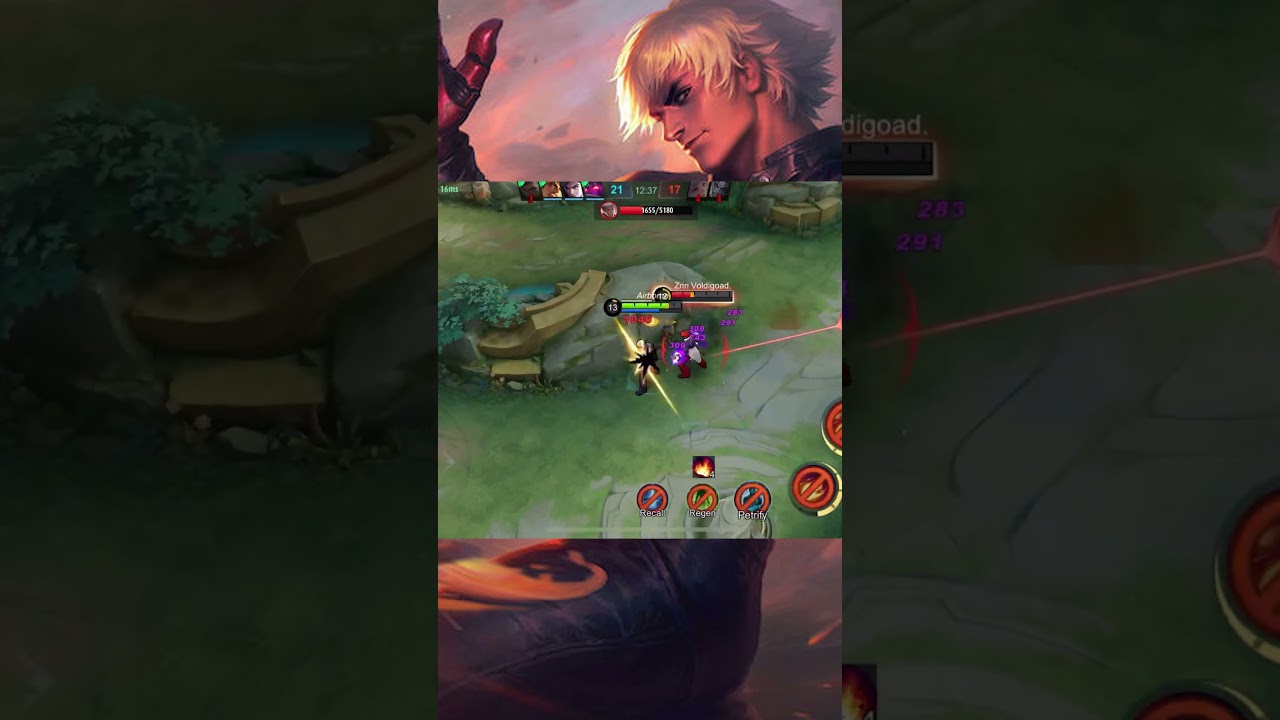Gusion kof VS Chou kof