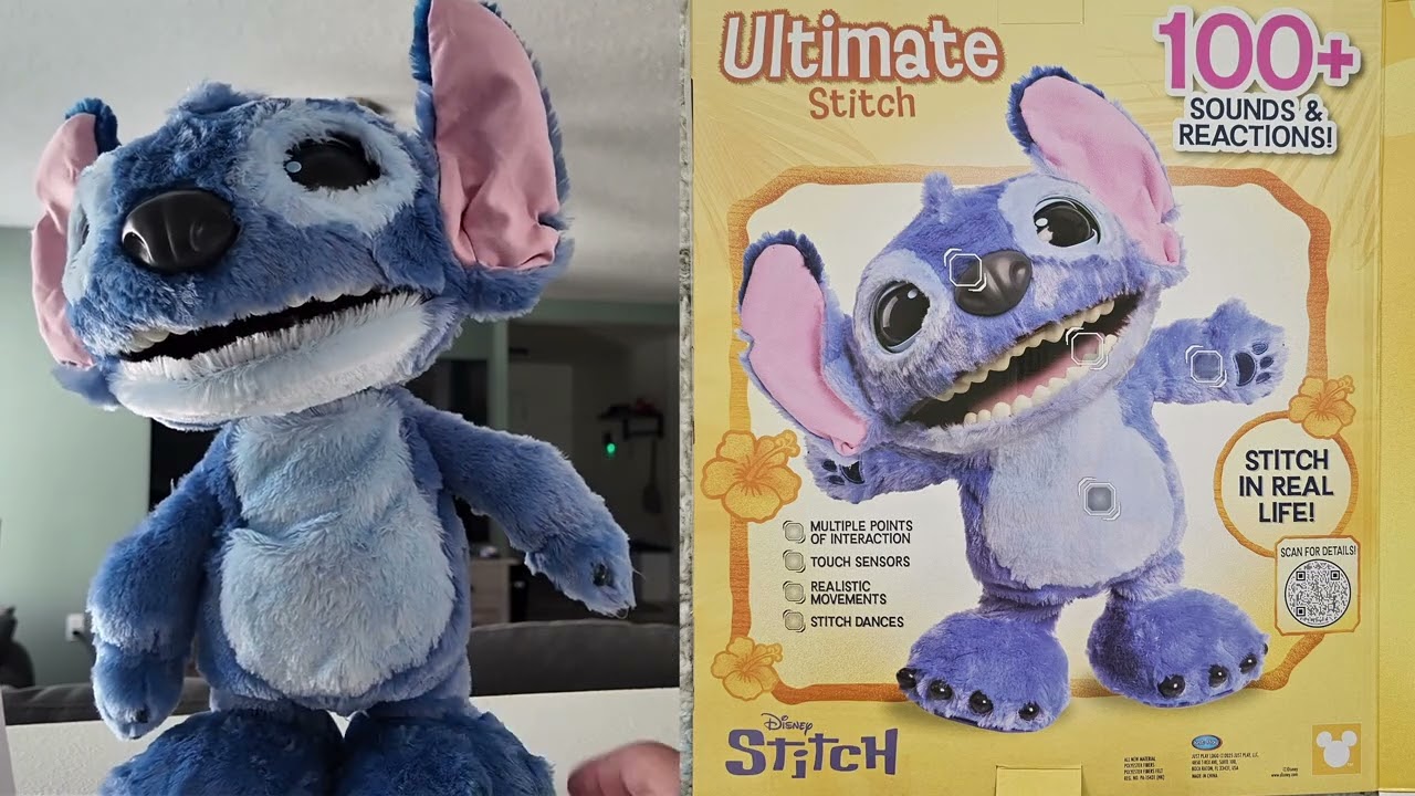 Disney's New Ultimate Interactive Stitch Box Opening - YouTube