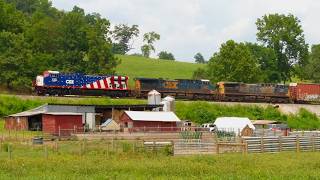 Details Chasing CSX's America 250 unit on the Hanover Subdivision Guide