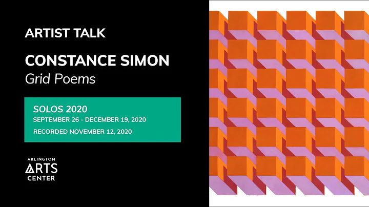 SOLOS 2020 Artist Talk: Constance Simon