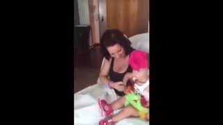 Bella meets CeCe for the first time - Shanann Watts