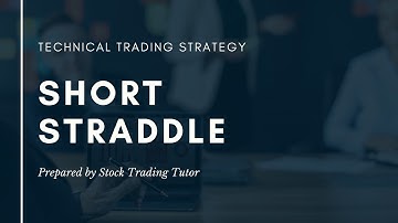 Short Straddle - Options Trading Strategy |Technical Analysis Basics