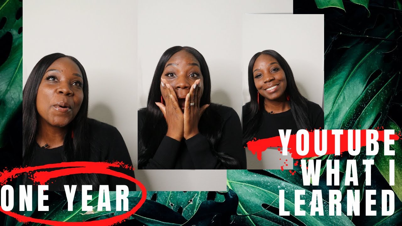My one year YouTube anniversary | WHAT I LEARNED | START A YOUTUBE PAGE ...