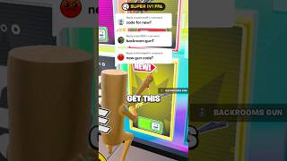 How To Unlock Secret Backrooms Gun on Super 1v1 FFA