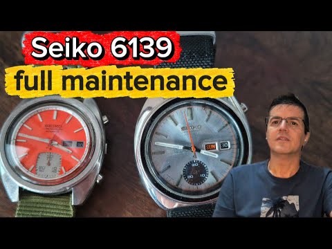 Vintage Seiko 6139 Revival — Full Disassembly, Cleaning and