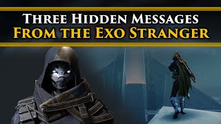 Destiny 2 Lore - The three hidden messages that the Exo Stranger left for us on Europa!