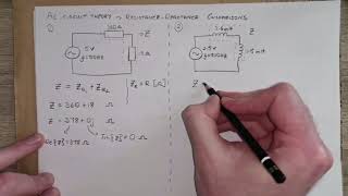 AC theory   resistance and reactance comparison