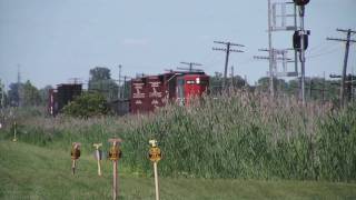 GTW (CN Repainted) GP9R 4616- Return Trip