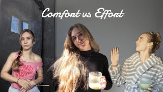 Putting effort into my appearance for 4 days to see how it makes me feel