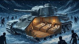 ❄️Post-Apocalyptic Tank Life ASMR 🚜 Snowstorm, Cooking, Hydroponic Garden & Sleep screenshot 4