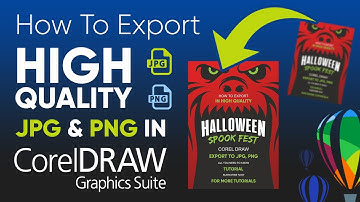 Are Your Corel Draw Exported Images Blurry? How To Export High Quality JPG or PNG in Corel Draw 2025