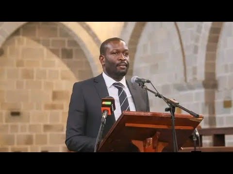Edwin Sifuna's powerful remarks at the memorial service of Martha Karua's father