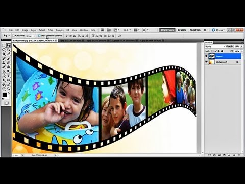 How to Create a 3D Film Strip in Photoshop