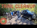 Episode 13 jeep  quadratec 50 for 50 trail cleanup with tread lightly at aoaa