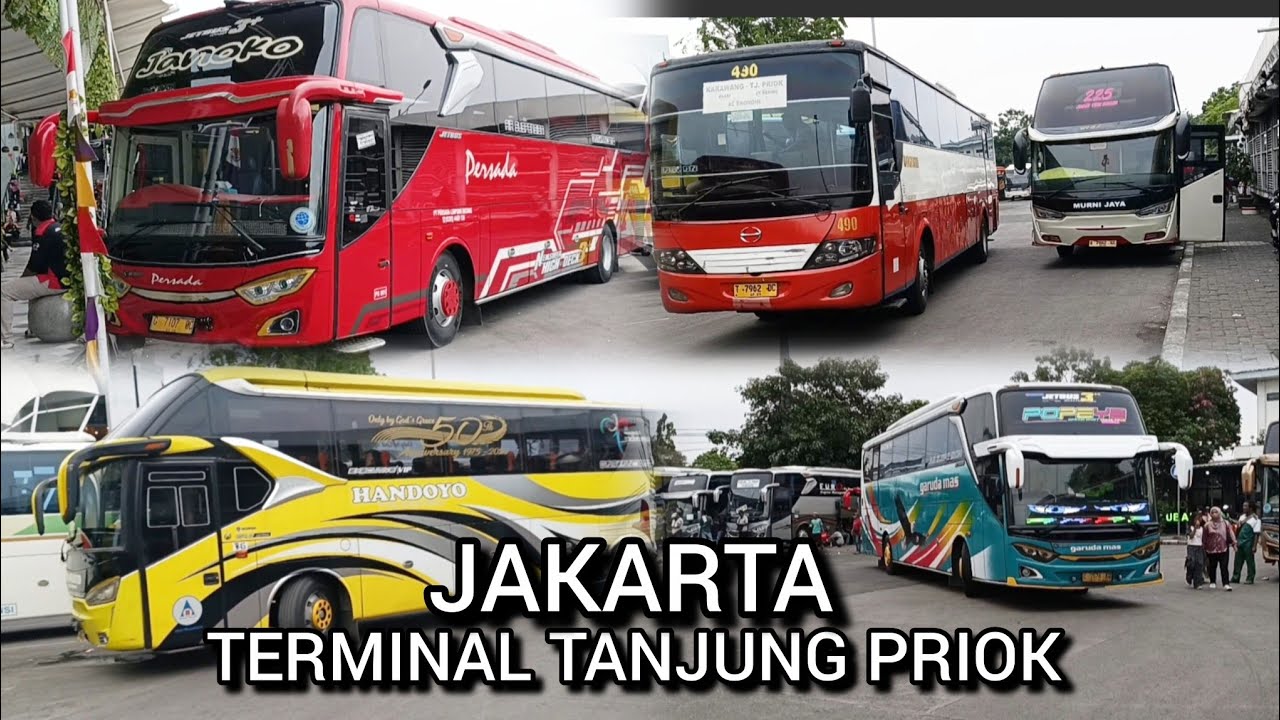 Keberangkatan Bus !! Star Terminal Tanjung Priok  Jakarta, Ada Persada, Wargabaru, Handoyo,dll