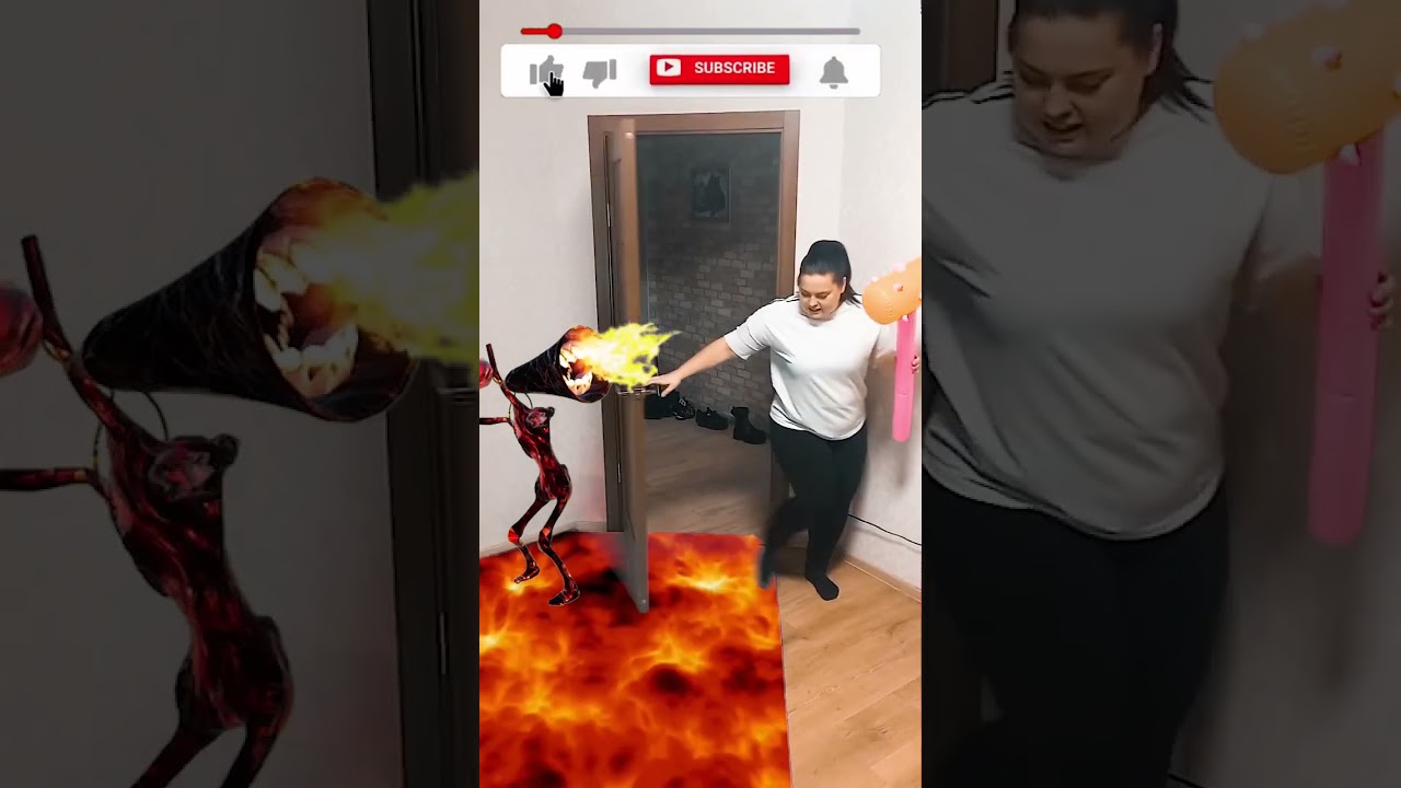 Siren Head Lava in my home 