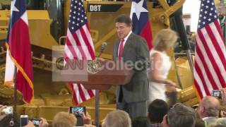 TX:GOV. RICK PERRY WALKUP