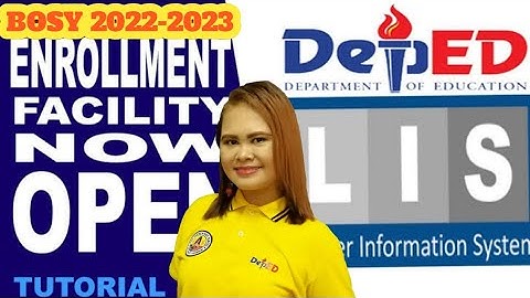 LIS ENROLLMENT BOSY 2022-2023