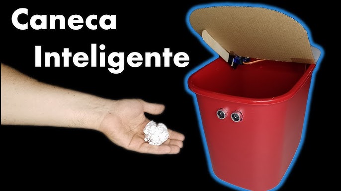 Cómo hacer un cubo de basura inteligente - DIY 