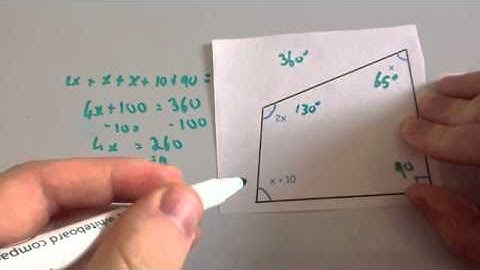 Equations  involving perimeter and angles - Corbettmaths