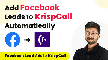 How to Add Leads from Facebook Lead Ads to KrispCall