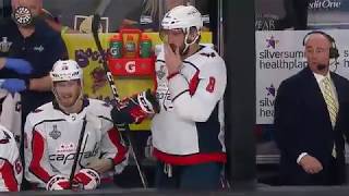 Hockey player hit by puck vs. Soccer player hit by ball