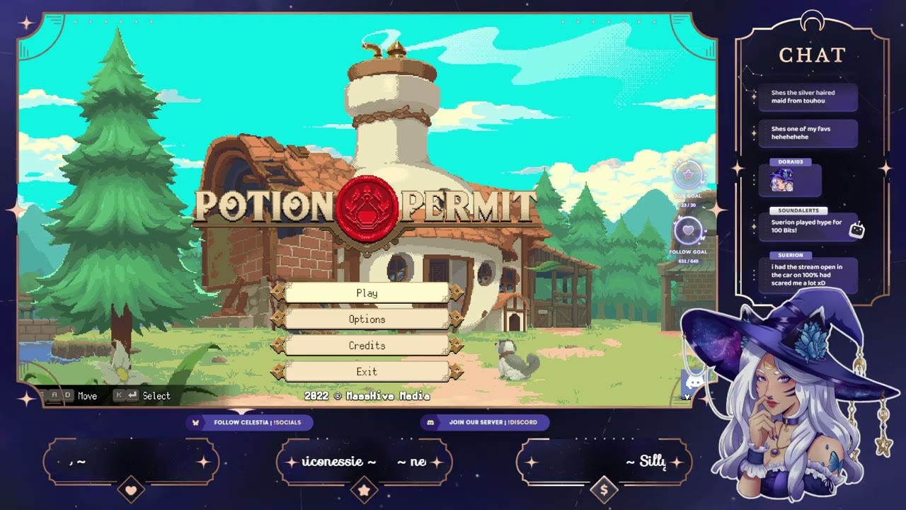 ✨Got A New Permit, I Swear! Please, Don't Arrest Me! T-T✨| Potion Permit | Cozy Stream | !punish