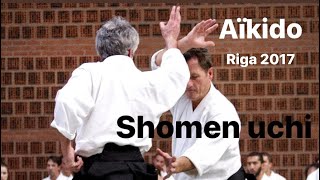 Aikido - shomen uchi - ken-jutsu by  Bruno Gonzalez