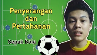 Pola Penyerangan dan Pertahanan pada Permainan Sepak Bola || Tugas PJOK || Elvan Nasrul