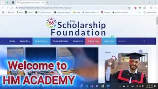 The 66 Scholarship Foundation Scholarship | Fully Funded | Step by Step Guide