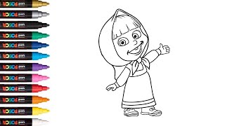Download Lagu Masha And The Bear Drawing, Painting \u0026 Coloring For Kids and Toddlers_ Kids Art MP3 Download Lagu Masha And The Bear Drawing, Painting \u0026 Coloring For Kids and Toddlers_ Kids Art MP3