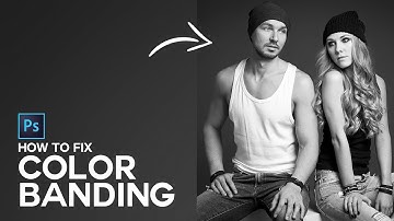 Fix Color Banding in Photoshop Easily - Remove Color Band & Get Smooth Gradients !!