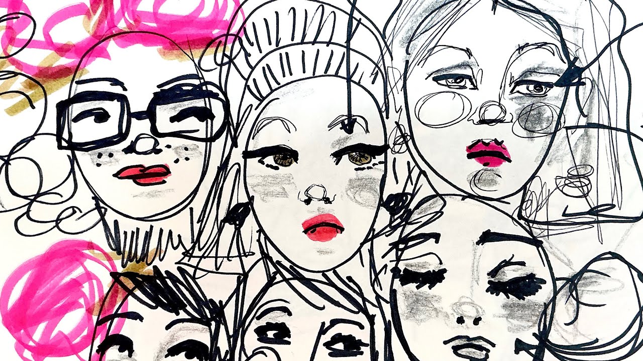 This Face Drawing Exercise Changed My Life & Art (it will change yours too)