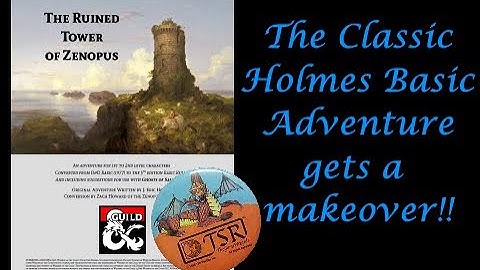 RPG OSR Review: Ruined Tower of Zenopus