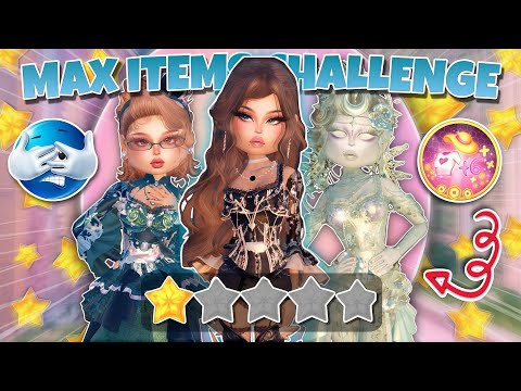 I HAVE To Wear *MAX ITEMS* In Dress To Impress!! (It was SO stressful!!)