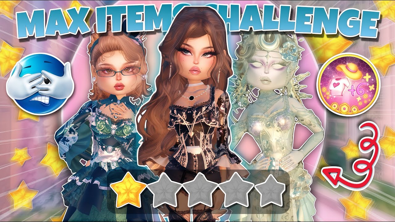 I HAVE To Wear *MAX ITEMS* In Dress To Impress!! (It was SO stressful!!)