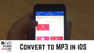 Convert Audio to MP3 on iPhone or iPad