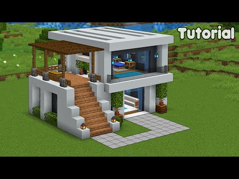 ⛏️ Minecraft Build Tutorial :: 🌎 Earth Globe House 🏠 