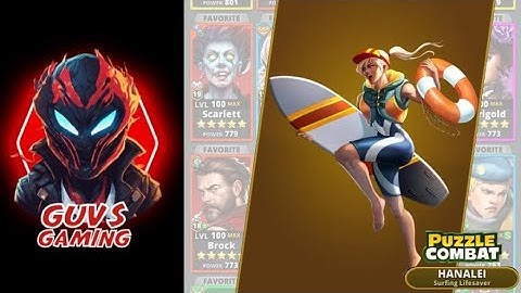 Guvs Hero Reviews: Hanalei #puzzlecombat