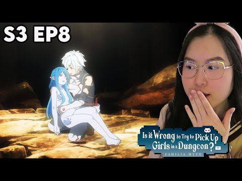 TOO *EMOTIONAL* 😭 DanMachi Season 3 Episode 8 Reaction & Review