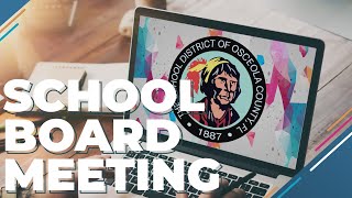 June 27, 2023 5:30pm Board Meeting | Osceola School District
