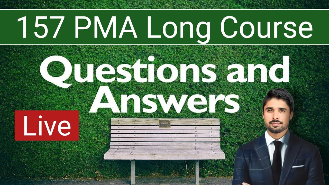 157 PMA Long Course Live Question Answer | 157 PMA Live Class - YouTube