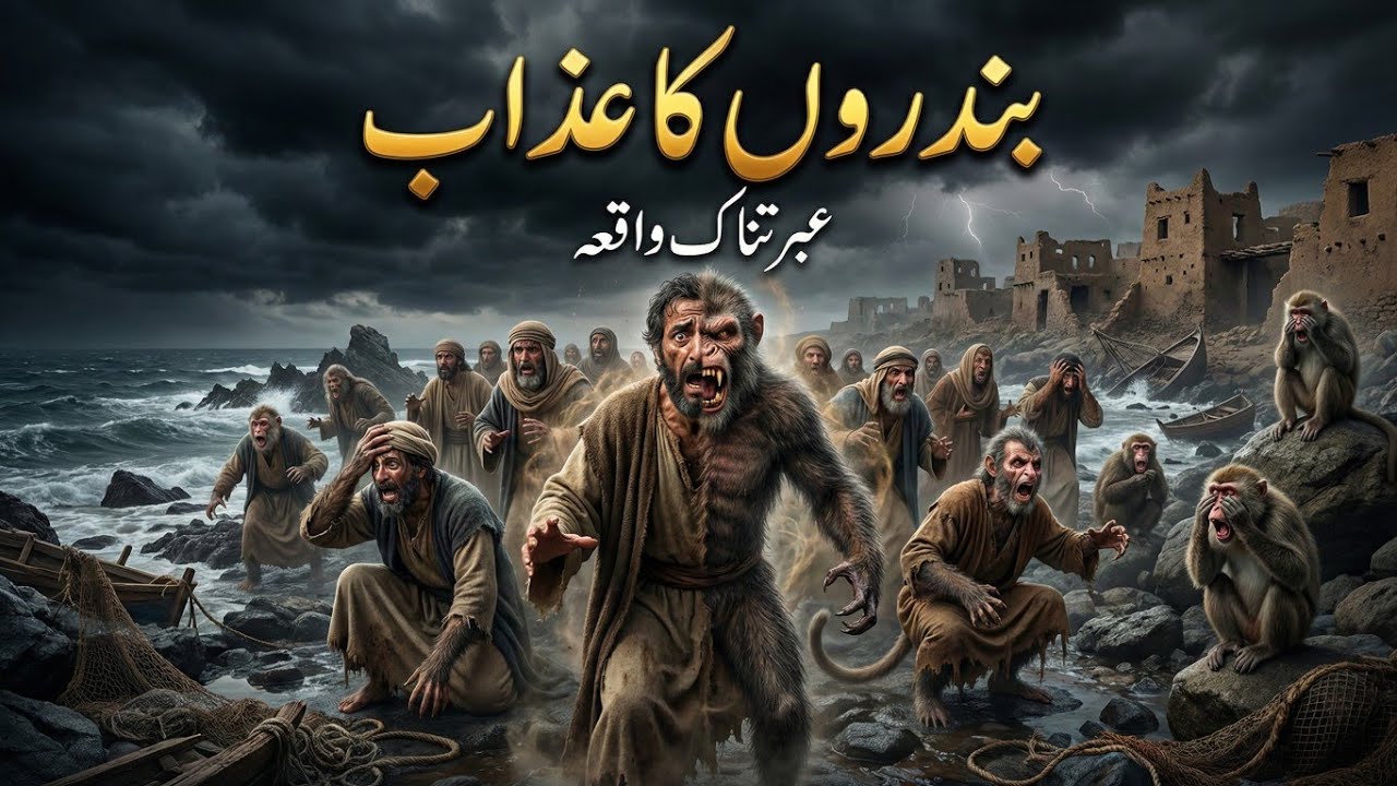 Jab Insaan Bandar Ban Gaye 😱 | Ashab e Sabt Ka Waqia | Islamic Stories