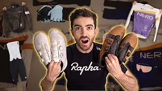 Every item in my Massive RAPHA Wardrobe | Cycling Kit Haul
